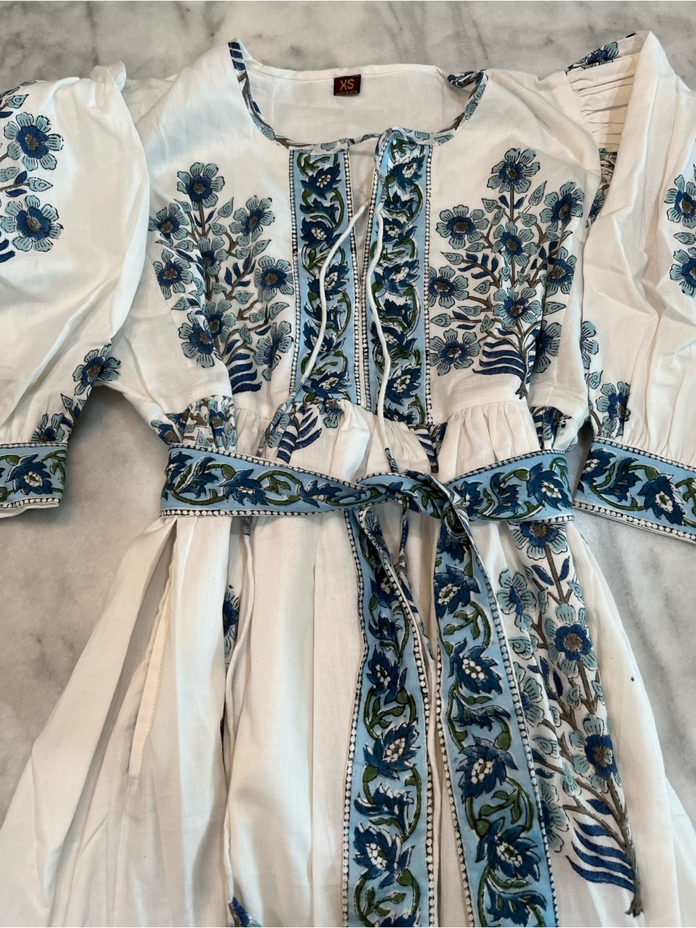 Handblock Maxi Dress - Picture 5 of 5